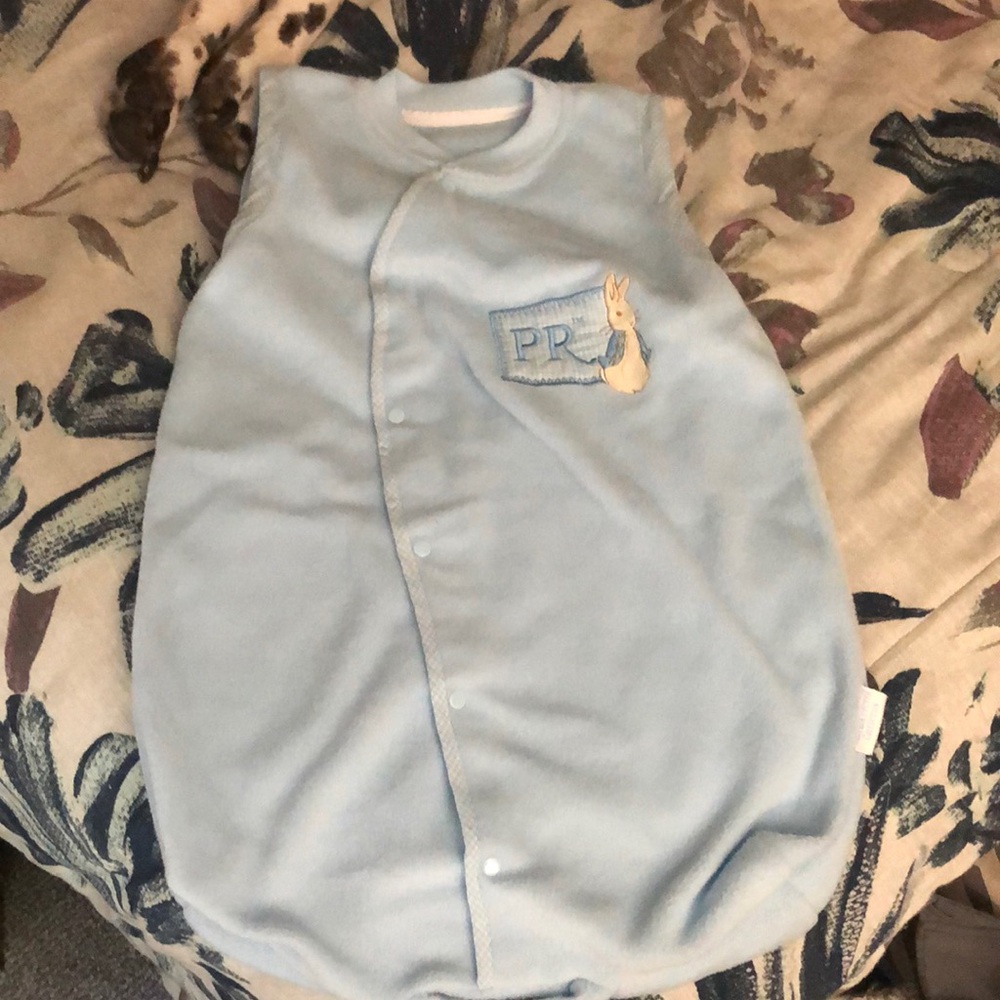Beatrix Potter Collection Blue Sleep Sack Pajamas with Soft Fabric